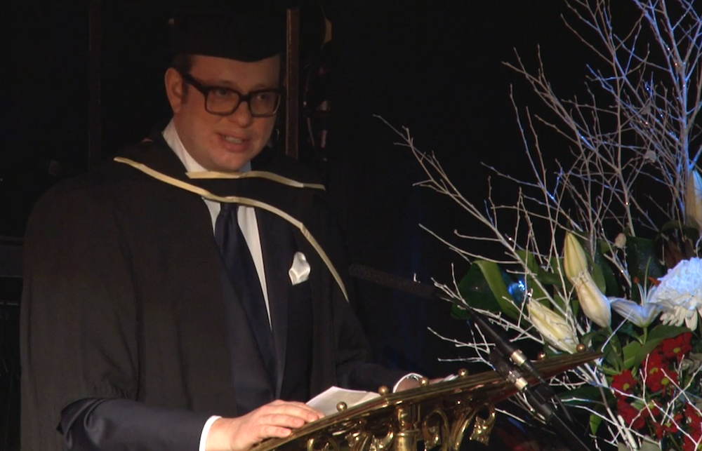 Michael Hayman, LSE Graduation Ceremony